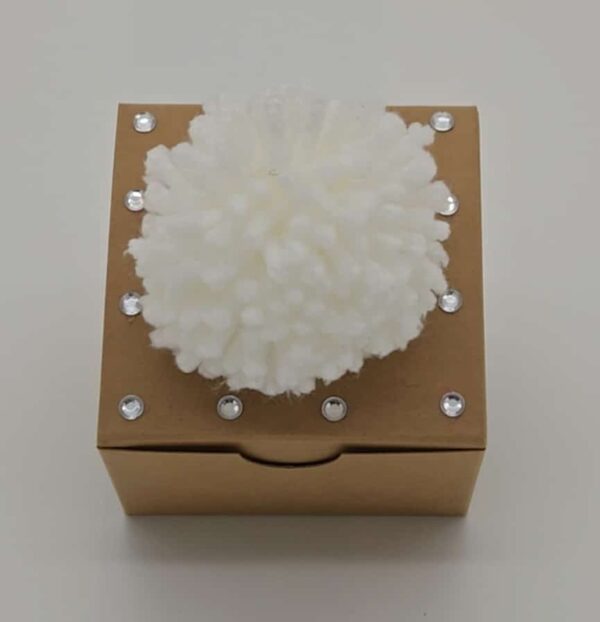 Small Box with Pom: WEDDING JEWELS