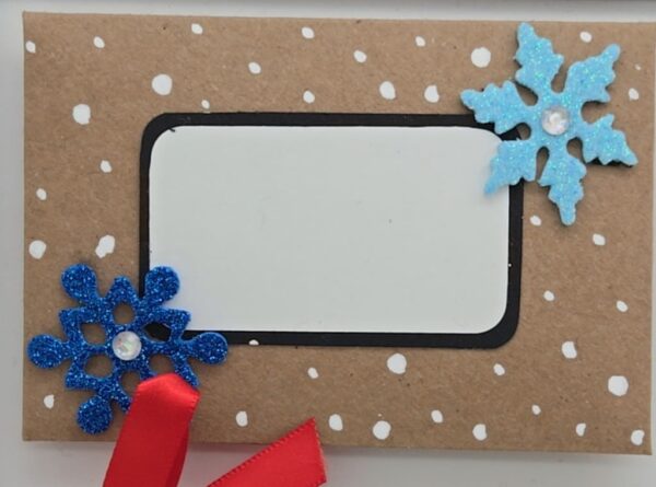 Gift Card Holder - Snow