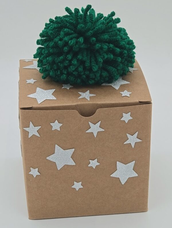 Medium Box with Pom: STARS